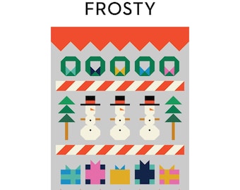 Modern Handcraft Frosty Quilt Pattern, MH016
