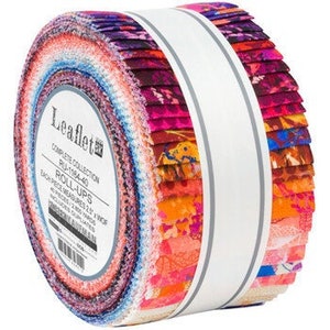 Leaflet Roll Up, 2.5" Fabric Strips, Jelly Roll, Robert Kaufman Fabric, RU-1164-40, J09