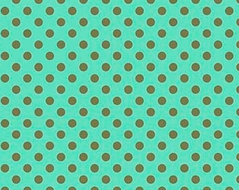 Tula Pink Pom Poms PWTP118 Agave, Free Spirit Fabric, 100% Cotton, #FS62