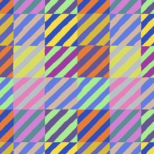 Kaffe Fassett, Regimental Ties, PWGP189 Multi Kaffe Fassett Collective Fabric, 100% Cotton, #KC547