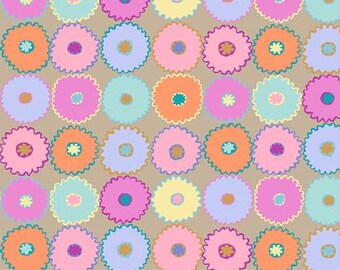 Kaffe Fassett Collective février 2026 Pinking Pastel PWGP213, tissu Free Spirit, tissu 100 % coton
