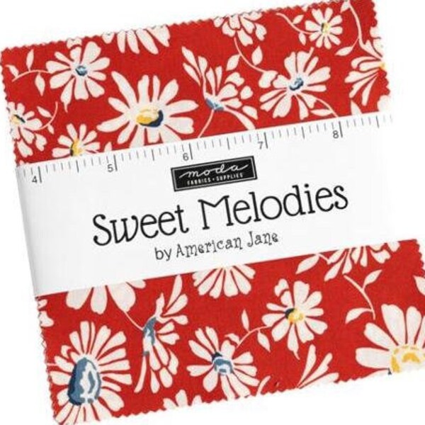 American Jane Charm Pack Fabric Etsy Canada