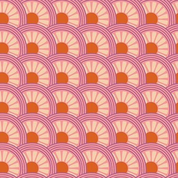 Favorite Flowers Melon RS5145-14, Ruby Star Society, Moda Fabric, Floral, 100% Cotton, #2967