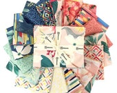 Fresh Meadow, Fat Quarter Bundle, 18pc, Melissa Lowry, Precut Fabric Quilting Cotton, Clothworks, F27, F31, CL