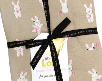 Ruby Star Society Lofi Linens Fat Quarter Bundle, 25pc, Rashisa Coleman Hale for Moda Fabric, RS1129FQ, F09