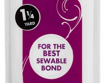 Hand//Machine Sew Bonding Fabrics 3 metre roll Heat n Bond Lite For Applique
