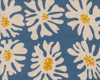 Fabric Remnant 30" x 44" Zen Chic Urban Whisper Mochi Linen Denim 11654-17L, Moda Fabric, Cotton Linen Fabric, #R-2444