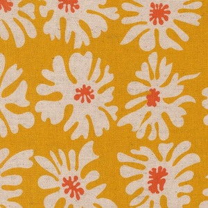 Zen Chic Urban Whisper Mochi Linen Sunset 11654-13L, Moda Fabric, Cotton Linen Fabric, #2814-N