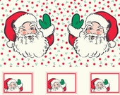 Swell Sweet Christmas, Santa Panel, 31127-11, Christmas Fabric, Moda, 100 Cotton, 1180