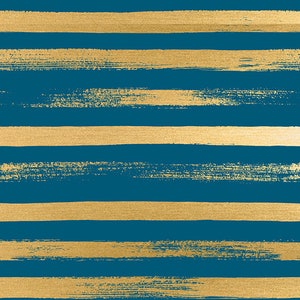 Ruby Star Society Fabric, Zip - Basic Stripe Metallic Blue Raspberry, RS1005-34M, Rashida Coleman Hale, 100% Cotton