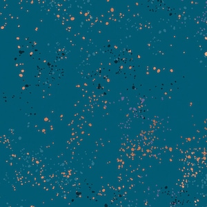 Speckled Metallic - Teal, RS5027-53M, Rashida Coleman-Hale, Ruby Star Society Fabric, 100% Cotton