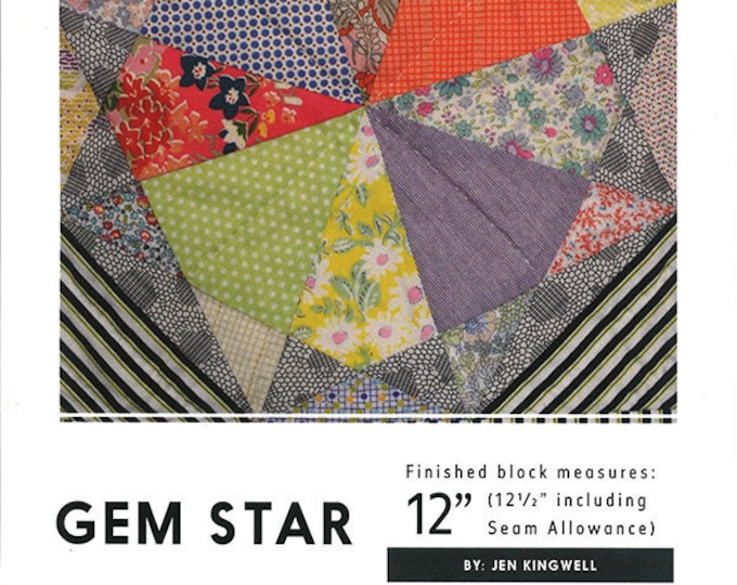 Gem Star Tempter Acrylic Template Set by Jen Kingwell Designs JKD 5804 ...