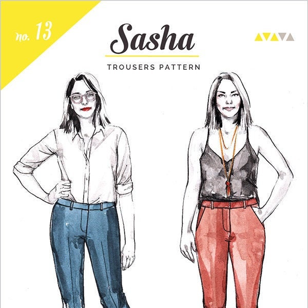 Sasha Trousers Pattern by Closet Case CC13