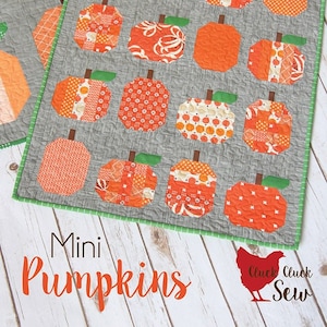 Mini Pumpkins Pattern by Cluck Cluck Sew CCS 174