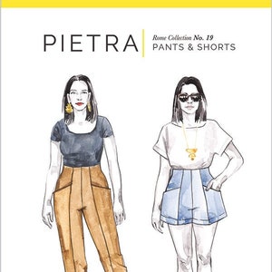 Pietra Pants & Shorts Pattern by Closet Case, CC 19