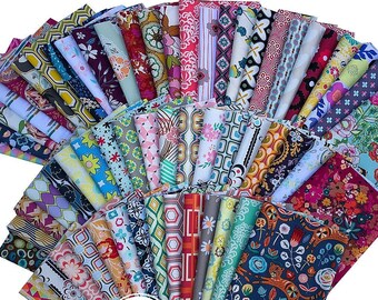 Art Gallery MYSTERY Bundle 20 Piece Fat Quarter Bundle, 5 Yards Total, Fabric Stash Builder, Precut Quilting Fabric, #ART-5