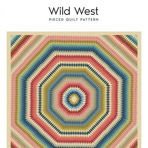 Wild West Pieced Quilt Pattern by Edyta Sitar, LBQ-0721-P