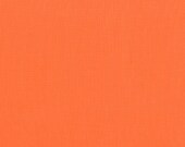 Orangeade - Kona Cotton K001-853, Robert Kaufman Fabric, 100 Cotton Solids, KONA853