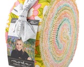 Pre-Order, A Blooming Bunch, Jelly Roll, Moda Fabric, Maureen McCormick, Precut Quilting Strips, 40040JR, October Release