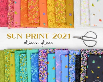 Alison Glass Sun Print 2019 Collection Print Half Yard Bundle