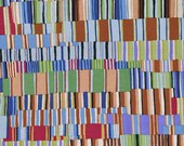 Kaffe Fassett Fabric, Shirt Stripes, GP51 Brown, Free Spirit, 100 Cotton, KC278
