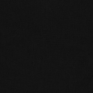 Black Kona Cotton Solid Fabric by Robert Kaufman K001-1019, Premium 100% Cotton Quilting Solids Basics Blender, #KONA1019