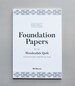 Wensleydale Foundation Papers by Jen Kingwell (Pattern in Quilt Recipes Book) 