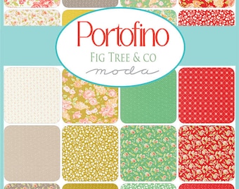 Portofino - Charm Pack - by Fig Tree & Co. for Moda - Etsy