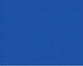 Azure - Bella Solids Fabric, 9900-395, Moda Fabric, 100% Premium Quilting Cotton, #BS24