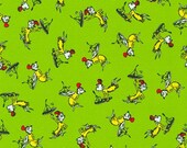 A Little Dr. Seuss, ADE-20822-7, Robert Kaufman Fabric, Dr Seuss, 100 Cotton, 1546