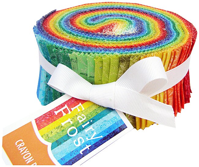 Michael Miller Fairy Frost Crayon Box Jelly Roll 2.5