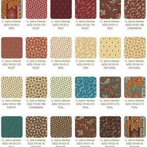 Katie's Madders C. 1860 Charm Pack 5 by Carrie Quin for Robert Kaufman Fabric, Precut Squares Quilting Cotton, CHS-870-42, SQ22 image 2