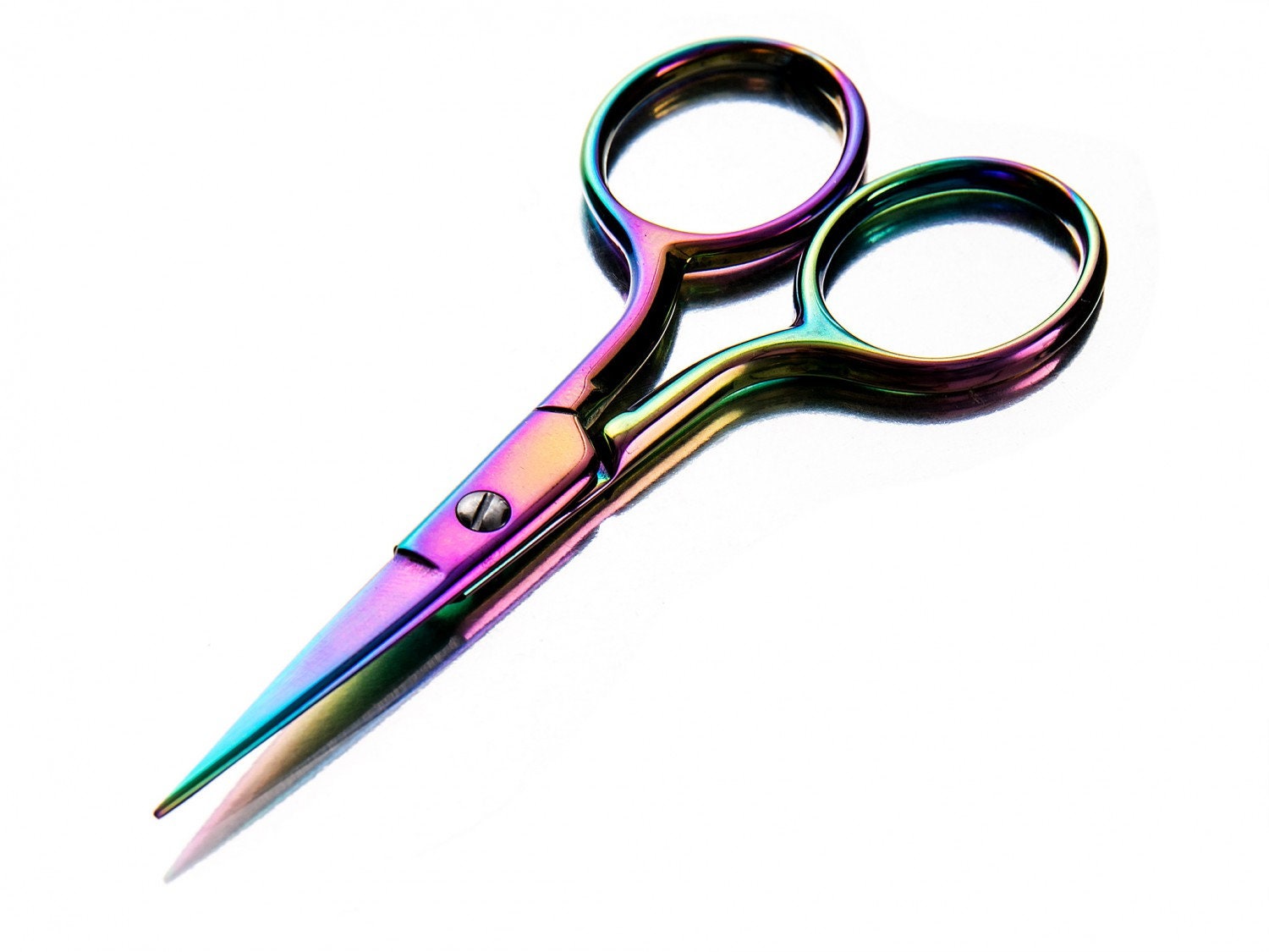 Rainbow Titanium Embroidery Scissor B4819RAIN