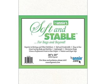 Soft and Stable White 100% Polyester Foam Stabilizer, 36x58" S2036