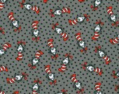 A Little Dr. Seuss, Cat in the Hat, ADE-20823-12, Robert Kaufman Fabric, Dr Seuss, 100 Cotton, 1548
