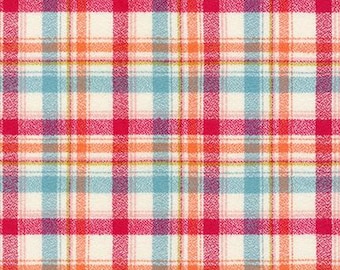 Flannel - Mammoth Flannel Junior SRKF-19840-349 Nectarine, Robert Kaufman Fabric, 100% Cotton Fabric #2421-ME
