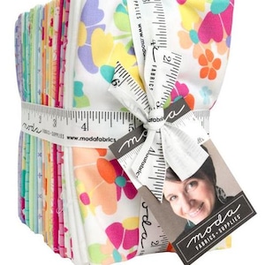 PRE-ORDER, Moda Joysome Fat Eighth Bundle, 40pc, Corey Yoder Fabric, Bright Floral Flowers, 29250F8, October 2026 Release