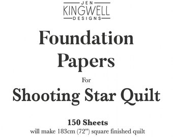 Shooting Stars Foundation Papers, by Jen Kingwell, JKD-8922
