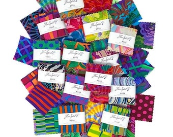 Kaffe Fassett Collective Mini Charms Fabric 42pc, Free
