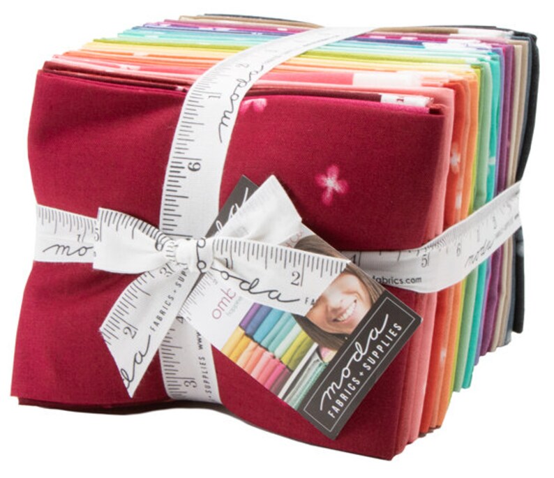 32pc Fat Quarter Bundle 10870AB Moda Precut Fabric Quilting Cotton V and Co Pre-Order Ombre Bloom