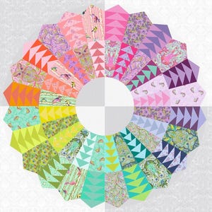 Moonlit Menagerie Quilt Kit Featuring Full Moon Forest II from Tula Pink, KIT2QTTP.MOONLIT