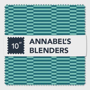 PRE-ORDER, Annabel Wrigley Annabel's Blenders 10" Squares, Windham Fabric, A Ruby+Bee Color Story, Layer Cake, August 2026 Release