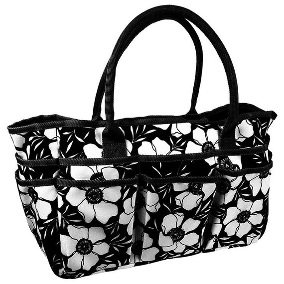 Craft Tote Bag, Moody Floral, Carry All, Great for the Car, Illustrations Collection, A100850