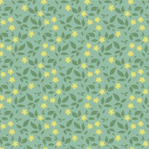 Tilda Sunday Brunch Blenders Tipsy Teal TIL110115-V15, Tone Finnanger Fabric, 100% Cotton Fabric, #2510-F
