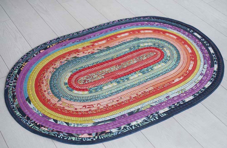 Jelly Roll Rug Pattern by Roma Lambson RJD100 Etsy
