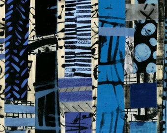 Marcia Derse The Blue One 52186D-X for Windham Fabrics, 100% Cotton, #1133