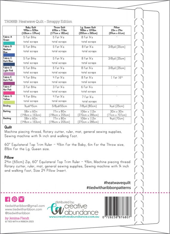 Heatwave Quilt - Scrappy Version Heatwave Quilt - Scrappy Version