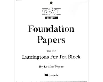 Lamingtons For Tea Foundation Papers, by Jen Kingwell, JKD-8908
