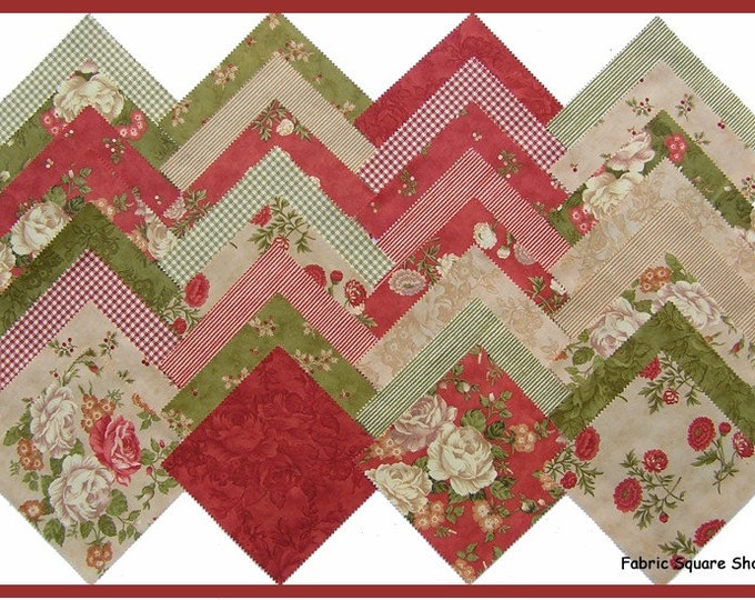 Fig Tree Quilts YULETIDE BLESSING Fabric Charm Pack Squares Kit - Etsy