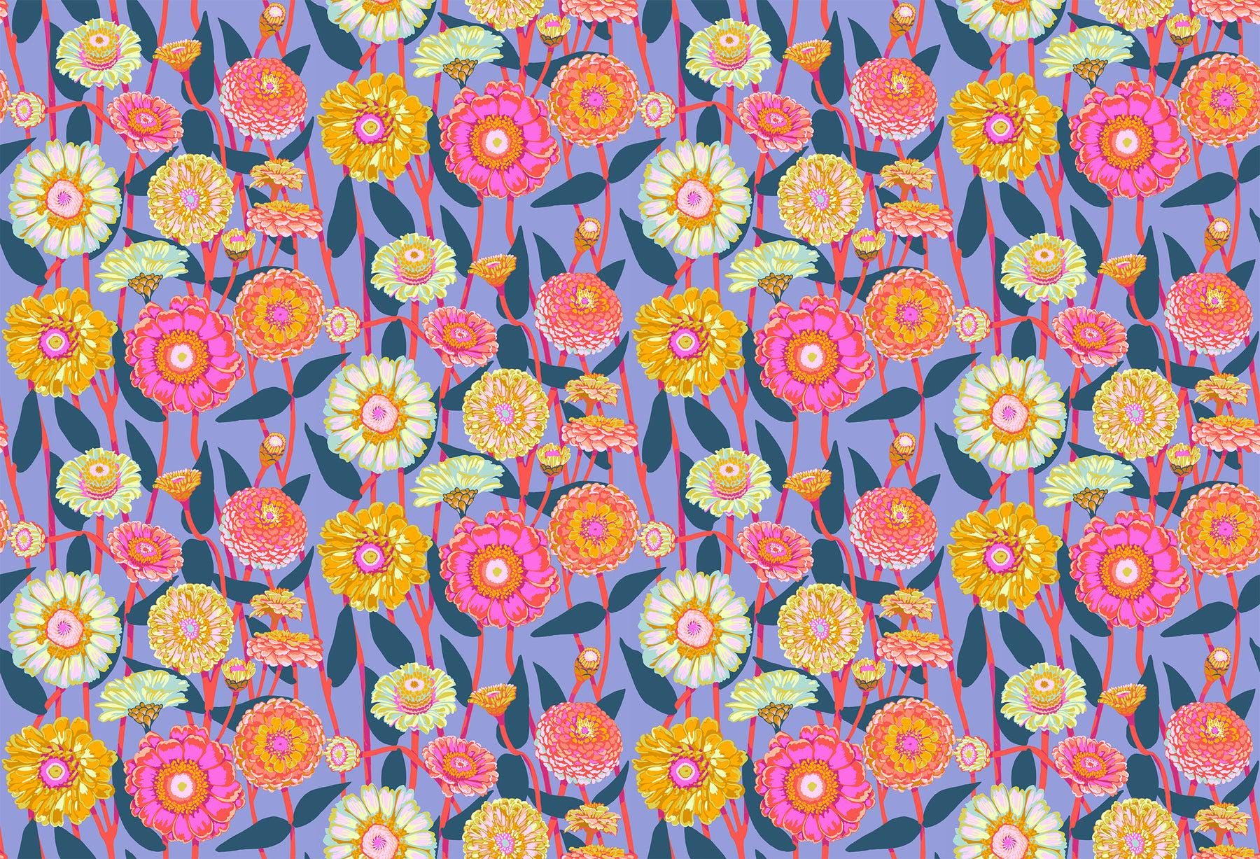 Anna Maria Textiles Jumpstart AMT131-42C Northcott Fabric, Floral, 100% Cotton Fabric, #FS507-JK